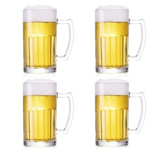 BEER MUGGLASSES 4 SETS NWT